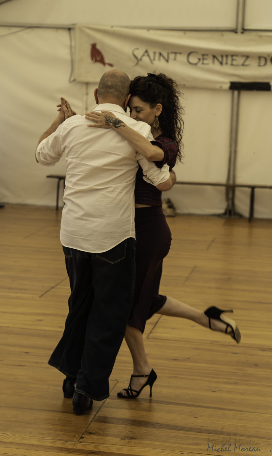 Michel MOREAU au 18ème Festival de Tango Saint Geniez d'Olt